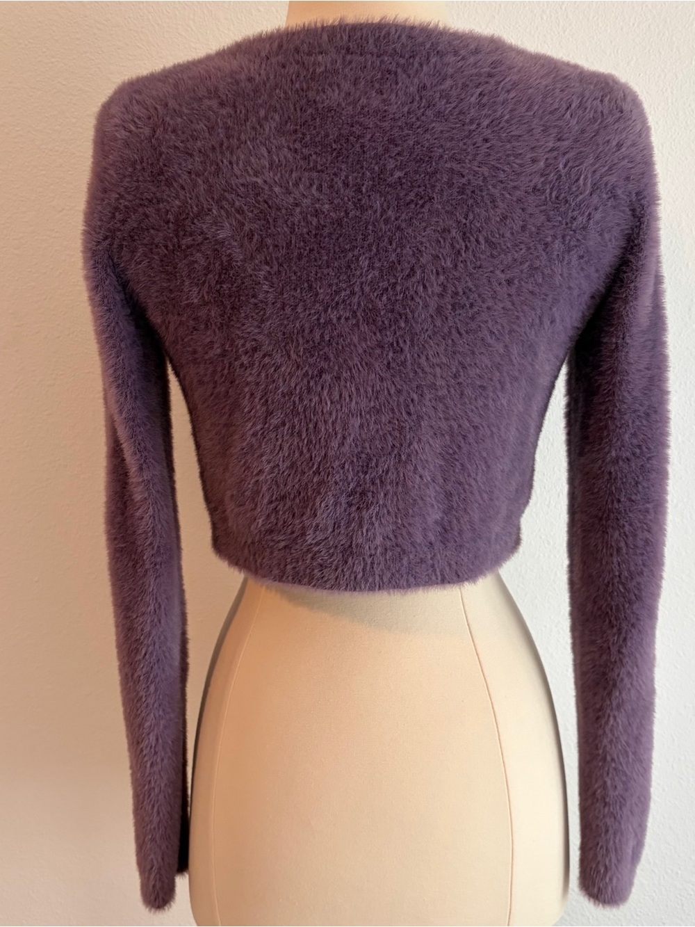 Aritzia Sunday Best Heather Mauve Reese Cardigan - Picture 10 of 13